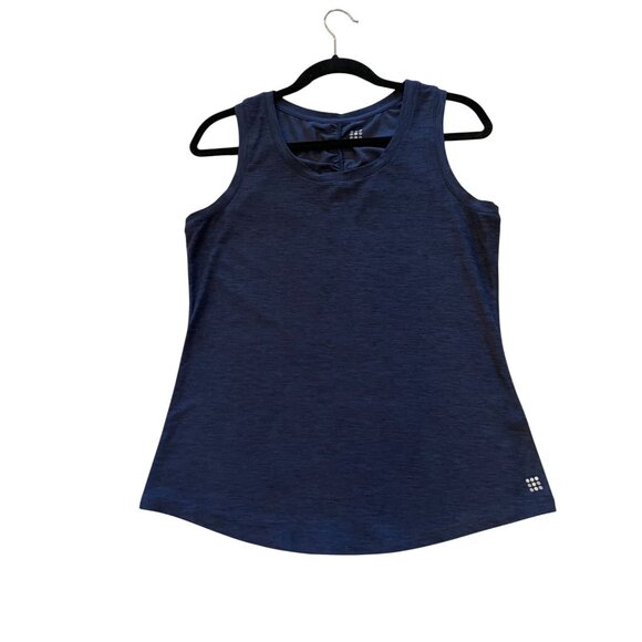Title Nine Blue/Navy Women's Grace Tank Top - Activewear - Casual - Size Medium - Picture 4 of 10